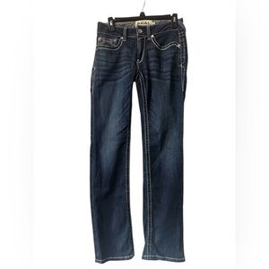 Ariat Women's Boot Cut Jeans - Dark Blue